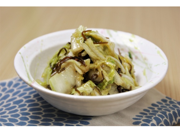 白菜の胡麻風味即席漬け