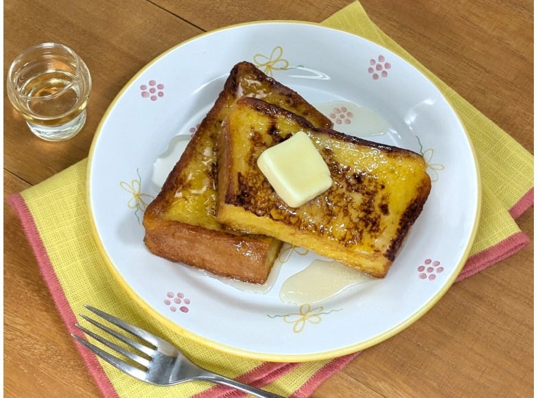 本みりんのフレンチトーストの完成後写真