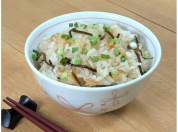 本みりんと塩昆布の炊き込みご飯