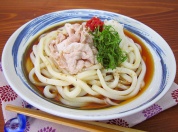 豚肉の梅おろしうどん